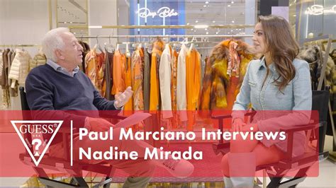 nadine mirada neymar|Paul Marciano Interviews Nadine Mirada